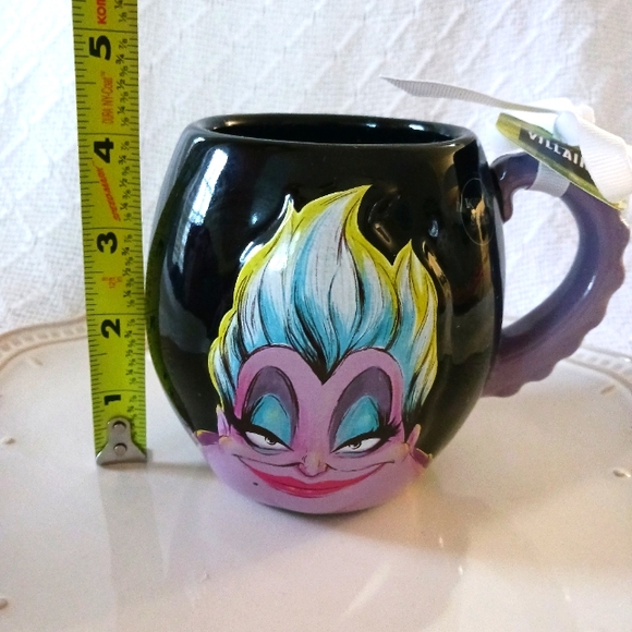 Rae Dunn × Disney Villains Ursula Double Sided Ceramic Mug - Picture 10 of 12